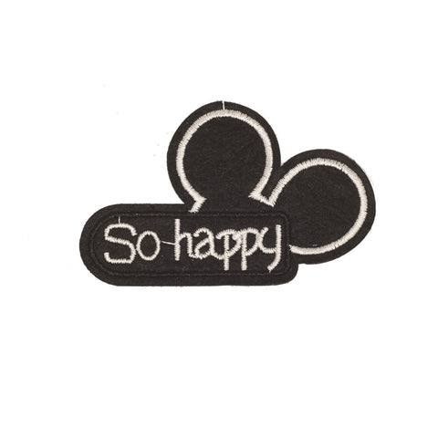 PC2278 - So Happy ears (Iron on)