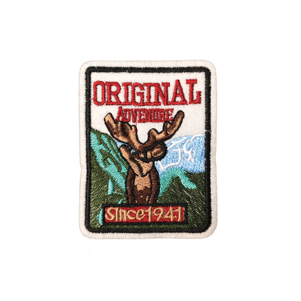 PC3613 - Original Adventure Moose Patch (Iron On)