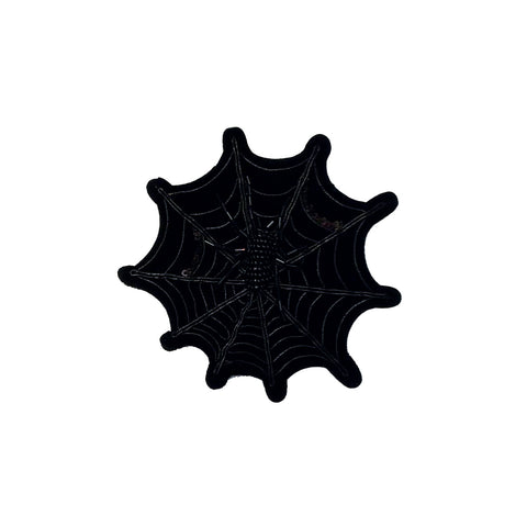 PC4171 - Black Spider On Web (Sew On)