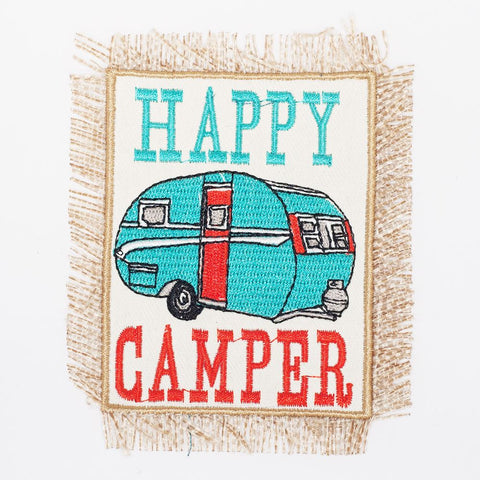 PC2411 - Happy Camper (Sew On)