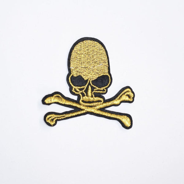 PC2071 - Golden Skull (Iron On)