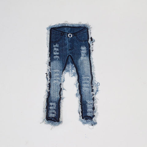 PC2403 - Jeans Denim L (Iron On)