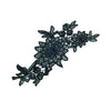 PC2647 - Black lacework (Sew On)