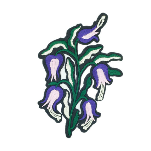 PC2741 - Yellow White Flower Piece (Iron On)