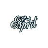 PC2635 - Silver Esprit Text (Iron On)