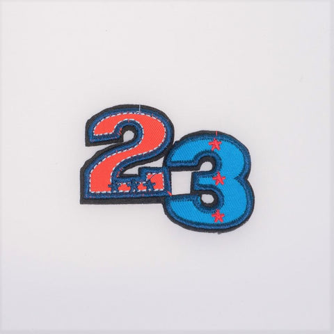 PC2348 - 23 Number Badge (Iron On)