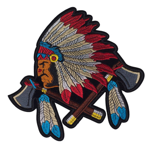 PC2372 - Native American with Axe (Iron On)