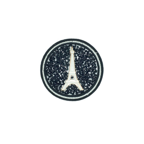 PC2603 - Eifel Stone Round Badges (Iron On)