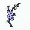 PC2729B - Pure Purple Branch blossom Flower R (Iron On)