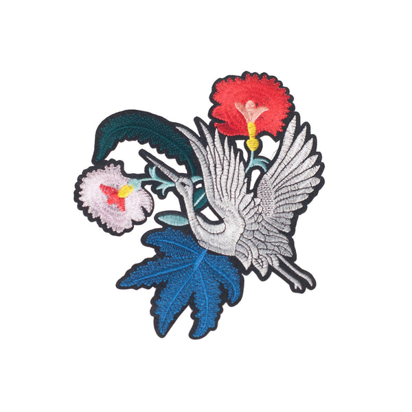 PC2378 - Bird inside Flowers (Iron On)