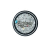 PC2887 - Style Round Stone Badge (Iron On)