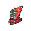PC3682 - Burning Rubber Race Wheel (Iron On)