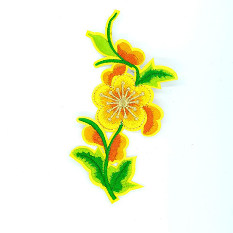 PC2504 - Pure Yellow Flower (Iron On)