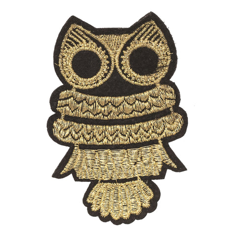 PC2297 - Gold Owl (Iron on)