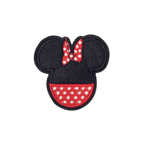 PC3683 - Block Minnie Head (Iron On)