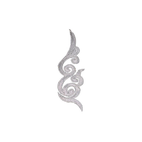 PH1978 - Silver Decoration Leaf (Iron on)