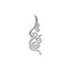 PH1978 - Silver Decoration Leaf (Iron on)