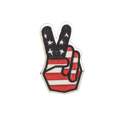 PC2277 - American Victory Hand sign (iron on)
