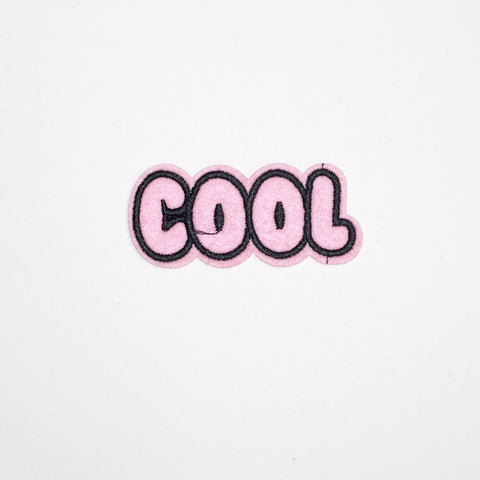 PC2216 - COOL Text Effect Pink (Iron On)