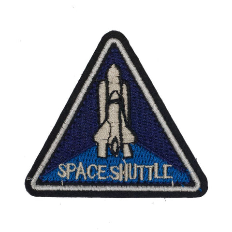 PC2217 - Space Shuttle Triangle Blue (Iron On)