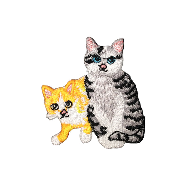 PC3686 - Double Cats (Iron On)