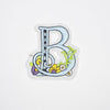 PC2097 - Fancy Letter B  (Iron On)