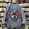 PC3413 - Sequin Heart Eye (Sew On)
