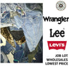 Branded Denim Jackets Mixed Colours / Mixed Sizes - Levi's Lee Wrangler Clearance
