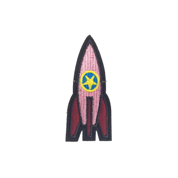 PC3392B - Pink Star Rocket (Iron On)