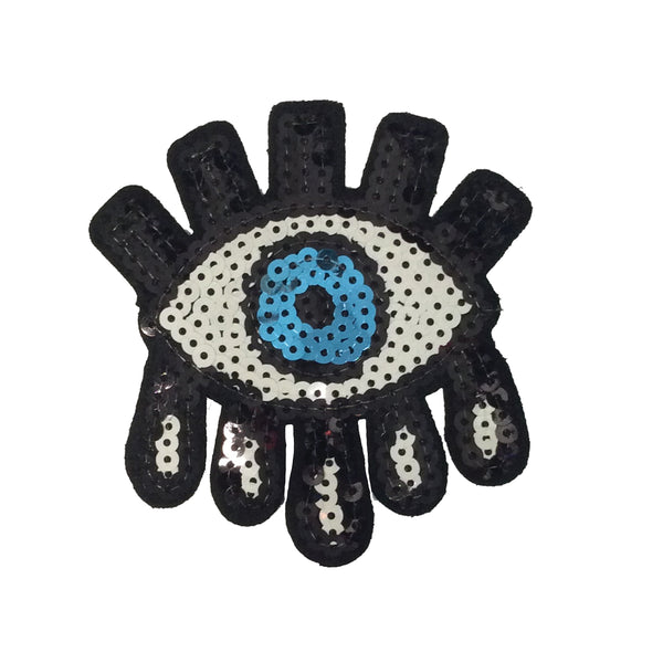 PC2323C - Sequin Eye with Tears S (Iron On)