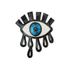 PC2323D - Sequin Eye with Tears L (Iron On)
