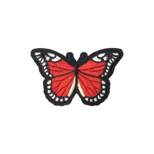 PC2418F - Red Dots Butterfly (Iron On)