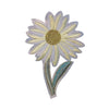 PC2489B - Water Green Daisy Flower S (Iron On)