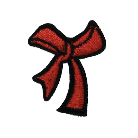 PC2947 - Red Black Ribbon (Iron On)