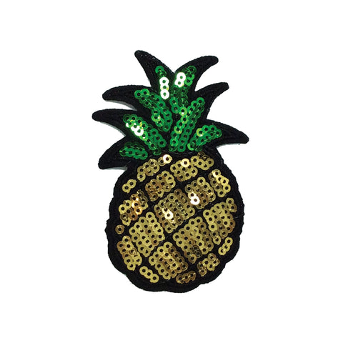 PC2957 - Sequin Pineapple Small (Iron On)