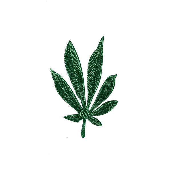 PC3000 - Green Weed Plant (Iron On)