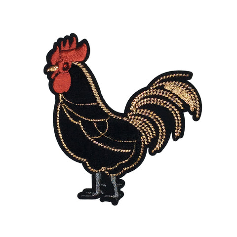 PC3015 - Luxury Velvet Beaded Rooster