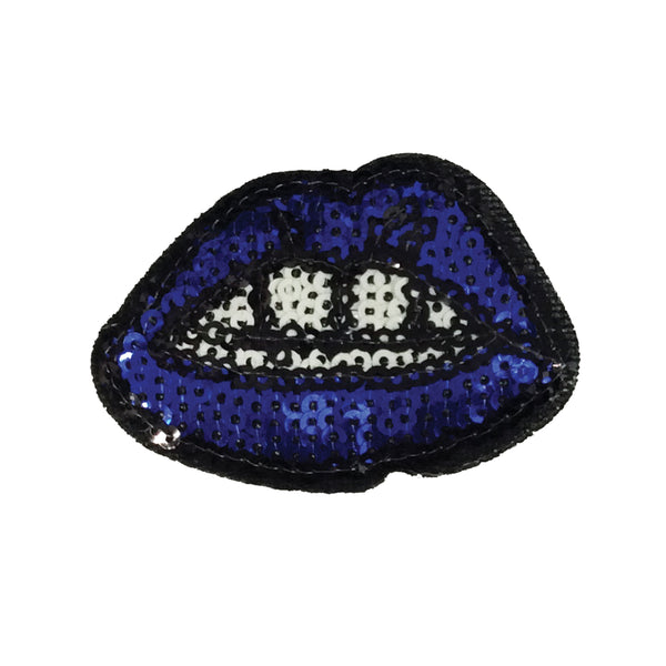 PC3023 - Blue Sequin Lip Teeth