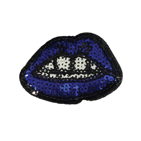 PC3023 - Blue Sequin Lip Teeth