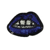 PC3023 - Blue Sequin Lip Teeth