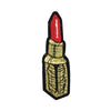 PC3026 - Red Gold Lipstick Tube (Iron On)