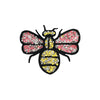 PC3034D - Pink Stone Bee (Iron On)