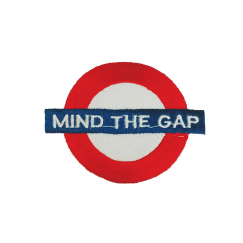 PC3042A - Mind The Gap London Underground (Iron On)