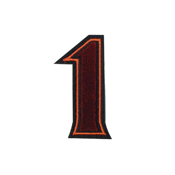 PC3143A - Special Collection Luxury Velvet Number One (Iron On)