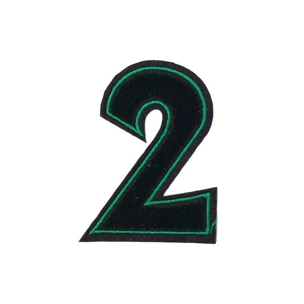 PC3143B - Special Collection Luxury Velvet Number Two (Iron On)