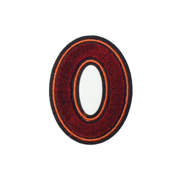 PC3143 - Special Collection Luxury Velvet Number Zero (Iron On)