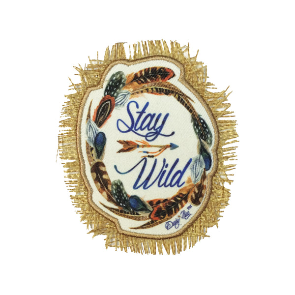 PC3174 - Stay Wild (Iron on)