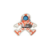 PC3236B - No Gravity Spaceman Astronaut Badge (Iron On)