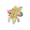 PC3239D - Yellow Glitter Unicorn (Iron On)