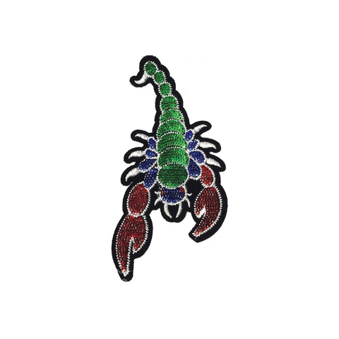 PC3330B - Sequin Scorpion (Iron On)